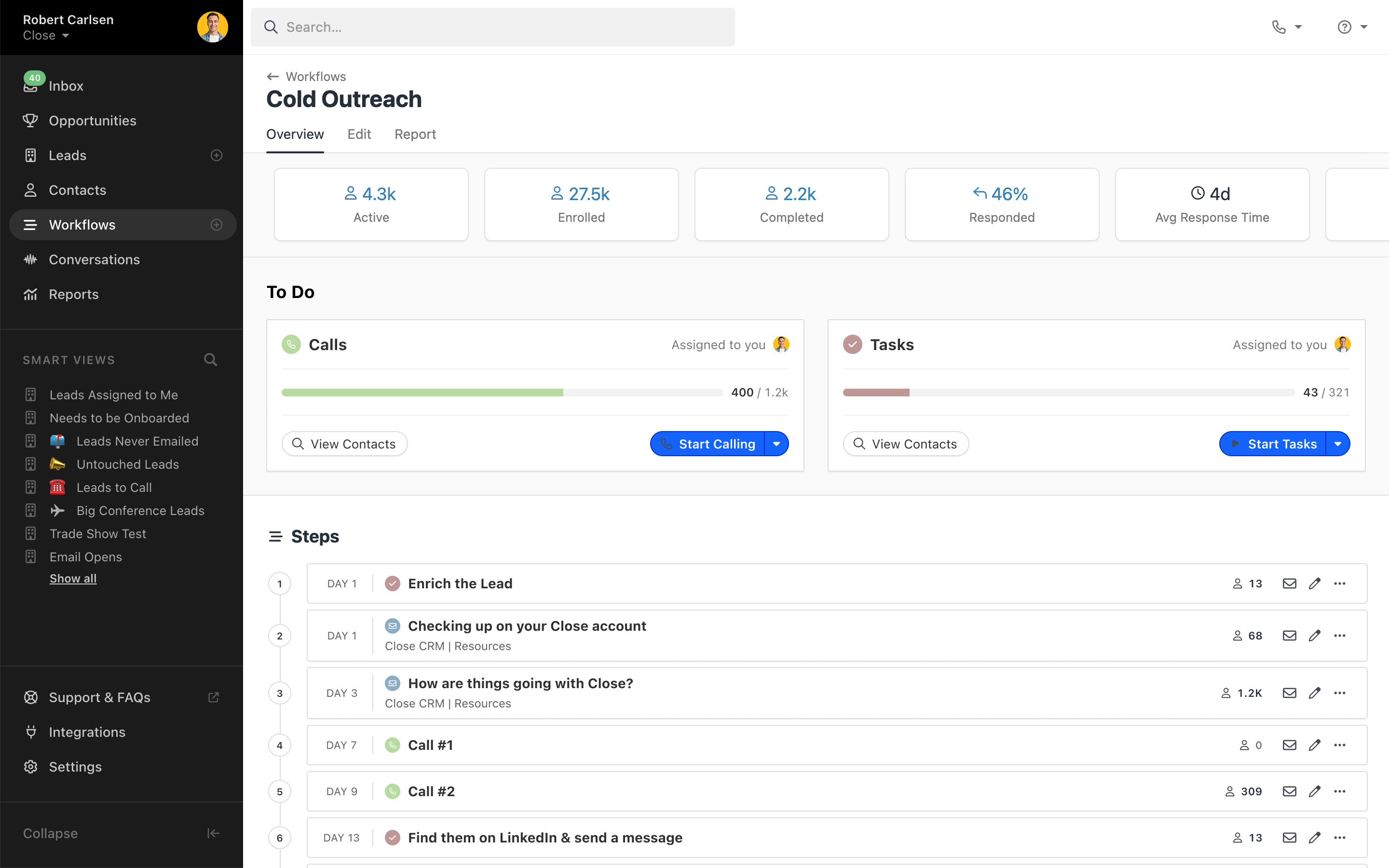 Workflows that remove the clicks